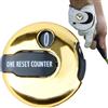 Generico Segnapunti Golf - Mini Multicolore Touch Reset 3 cm | Contatore di Swing da Golf,per Guanti Cintura Vestiti Borsa Pratica in Cortile e Competizione Sportiva