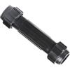 BUGUUYO Connettore in Plastica e Alluminio Nero, Resistente alla Ruggine, Diametro 28mm, per Kayak e Canoe, Facile da Montare e Collegare