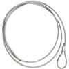 IDEANATEGRATE Corda in Filo d'Acciaio per Rete da Basket Resistente Fibbia in Alluminio 180cm per Supporto Affidabile Uso Interno ed Esterno