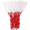 ULTECHNOVO Rete da Basket in Nylon Resistente per Tutte le Stagioni, Rete Intrecciata 12 Anelli per Canestri Standard, per Campi Scolastici e Palestre Indoor