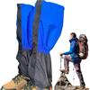 Generic Ghette per ossa di neve, scarpe da trekking impermeabili | Protezioni per scarponi da passeggio leggere per uomo e donna | Tubi da trekking resistenti ai tubi, ghette impermeabili per escursionismo