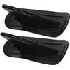 CHILDWEET 2 Pinna da Surf per Tavola da Surf e Sup Funzione di Aumento Stabilità Tavola Shark-fin Rimovibile in Pvc Nero per Barca Gonfiabile