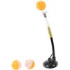 LIGHTAOTAO Macchina per Allenamento di Ping Pong con Base a Ventosa Stabile in PVC e Lega di Alluminio, per Pratica Individuale a Casa in Ufficio