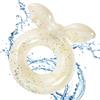 Generico Anello da nuoto gonfiabile - Galleggiante per piscina con schienale Anelli da nuoto in spiaggia per le vacanze estive | Sedia da bagno all'aperto per donne e ragazze, vacanze estive, viaggi, spiaggia,