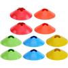 OFFIGAM 10 Segnaletici per Allenamento Calcio in Polietilene, Marker Ostacoli Sicuri ed Ecologici per Festa Calcio Decor e Allenamento Sportivo