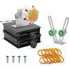 Generic Kit di riparazione canna da pesca - 110 V 220 V 8 giri/min (1 pezzo) in acciaio alluminio | Asciugatrice per indurimento epossidico da pesca bidirezionale, strumento di riparazione per lavori di