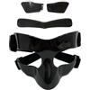 Generic Maschera Protettiva per Il Viso da Basket per Rotti, con Elastico Regolabile, per Adulti, Maschera Protettiva per Il Naso da Basket per Il Footba, 17x10 cm