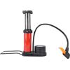 HUSHUI Pompa per Bici con Manometro Mini Pompa da Pavimento Portatile Compatta per Bici Elettrica Moto Auto Rossa 120 PSI