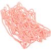 Angoily Rete da Basket Luminosa al Buio in Poliestere Resistente alle Intemperie Design Anti Groviglio per Canestri da Basket Esterni Rosa per Campi Comunitari