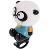 BESTOMZ Campanello per Bicicletta a Forma di Panda in Plastica, Accessorio Decorativo di Allarme per Triciclo e Bici, per Decorazione All'aperto