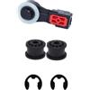 KBSXCGHD Cambio retromarcia 5 Pz/Set MT Gear Shift Grommet Boccola Leva Selettrice del Cambio di Controllo Misura per C-Max Misura per Fiesta Misura per Fusion Set Cavo