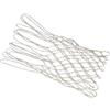 KAJNBN Rete da Basket in Nylon 2 Unitá Resistente Heavy-duty Maglia Spessa per Canestri Standard da 12 Anelli Adatta a Scuola e Campi Esterni Pubblici