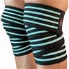 MuscleForge Fasce Ginocchia Palestra - Set di 2 Bande Elastiche per Powerlifting, Weightlifting, Squat, Deadlift e Bodybuilding - Ginocchiere Palestra Uomo Donna - Supporto per Allenamento 180×8 cm