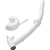 Generic Tubo di respirazione per bambini - Tubo da nuoto per bambini, boccaglio pieghevole, attrezzatura flessibile, attrezzatura da allenamento, gadget per immersioni e snorkeling per giovani