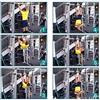 LICAEVEY Stivali Gravity con Clip di Bloccaggio Sicure, Stivali Pull Up Appesi per Decompressione Spinale, Acciaio Inossidabile NBR, capacità Pesante di 150 kg per Palestra in Casa (Black)