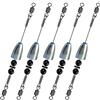 Generisch Kit Per La Pesca Del Pesce Gatto Clip con Palline di Piombo