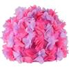 CALLARON Cuffia da Nuoto Donna Fiori 3d in Nylon, Leggera e Confortevole, per Vacanze Estive e Protezione di Chioma e Orecchie
