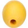 Alasum Boa Galleggiante Ovale in PVC Giallo per Kayak e Yacht, Galleggianti di Corda Marini Leggeri e Facili da Usare per Sport Acquatici e Pesca
