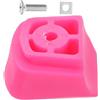 HAKIDZEL Freni per Pattini a Rotelle in Gomma e Acciaio Inossidabile Antiscivolo Facili da Installare per Sicurezza Inline e Roller Skates Rosa