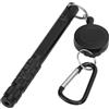 Topiky Affilatrice per Scanalature per Mazze da Golf, Strumento per la Pulizia delle Scanalature in Lega di Alluminio con 3 Testine Sostituibili, Pulitore Portatile per Mazze da Golf per Ferri,