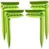 HGENAHGTF 4Pcs Outdoor Beach Towel Holder Antivento Clip Outdoor Picnic Mat Holder Picnic Coperta Rack Asciugamano Sabbia Beach Mat