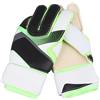 BTOSEP Guanti da portiere da calcio in lattice ispessito, colore verde fluorescente, per adulti, in rete traspirante, protezione per il polso, 1 paio, adatti per partite di calcio e