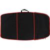 HERCHR Borsa per tavola da surf, 123x71,5 cm/48,4x28,1 pollici Custodia per bodyboard Borsa da trasporto per longboard in poliestere Accessorio da surf per tavola da surf, bodyboard, (strisce rosse di