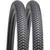YunSCM 2 confezioni 27.5 copertoni 27.5x2.10 ETRTO 54-584 Plus 2 confezioni Camera d'aria 27.5x1.75/2.125 AV32mm Valve compatibile 27.5 pollice Pneumatici 27.5x2.125