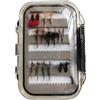 Eupheng Kit di mosche per pesca a mosca, assortimento 32/40/48 pezzi, esche da pesca a mosca, esche secche bagnate alla carpa, mosche nyphm, ami spinati (32 pezzi, 8 modelli di mosche secche)