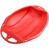 ICDKOYK Slitta da neve resistente per bambini, giocattolo invernale, realizzato per il divertimento all'aperto, regalo per sport invernali, slitta da neve per, Rosa, 47x41x7.5 cm