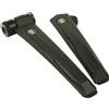 SILCA EOLO 2 in 1 leve - Design premium in alluminio nero Combo Leve per pneumatici e strumento di gonfiaggio CO2 bici - Leve per pneumatici della bicicletta compatibili con Presta e Schrader e
