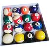 MUXZSIZ Set di Palline da Biliardo Professionali, Include 16 Palline da Biliardo Leggere per Adulti, per Sale Giochi o Sport ricreativi, Accessori per tavoli