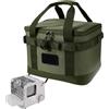 Generico Borsone da campeggio, Borsone resistente | Borsa tote multi scomparti,Borsa portaoggetti portatile in tessuto Oxford, borsa per attrezzi da esterno Custodia da campeggio durevole per spostamenti in ca