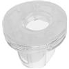 TOYANDONA Valvola di Ritegno per Barca in Plastico Trasparente, Resistente alla Corrosione, Adatta per Aperture di Scarico 1-1/8 Pollici su Yacht