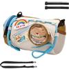 Générique Sacchetto di immagazzinaggio per barra trasversale per bicicletta 2L sacchetto manubrio impermeabile 22x11x11cm Organizzatore di borsa da ciclismo in PVC poliestere con set di cinghie
