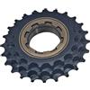 AWEUDNHI Cassette e pignoni Ruota Libera per Bici in Acciaio Resistente, 3 velocità, 18-21-24 Denti, pignone, volano per Bicicletta, Ricambio per da Strada Corona dentata