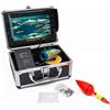 TRDEWR Videocamera da Pesca con Funzione DVR, Risoluzione HD 1000TVL, for Ghiaccio, Lago E Oceano, Monitor TFT A Colori 7'' 12 Luci Bianche Corda Ad Alta Tenacità(15m-with DVR)