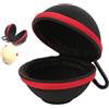 Mimdixy Custodia per stecche con clip, borsa per stecche per attaccare bilie da stecca, palle da biliardo, palle da allenamento alla borsa perstecche con fibbia in lega di alluminio