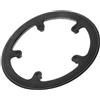 Generico Copricatena Protezione Resistente Bicicletta in Plastico Nero per 40 Denti Design Multifunzionale Raffinato per Mountain Bike e Bici da Corsa per Bike Chainring