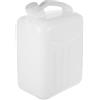 Veemoon Tanica Acqua da Campeggio 5l in Hdpe Manico Ergonomico e Design Anti-Usura per attività Ricreative e Zaino in Spalla Colore Bianco