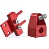 DGOINGPI Cambio retromarcia Leva del Cambio Corta Quick Shift Adatta per Modelli Focus ST225 e RS MK2 Adatta per Focus ST e RS 2005-2010 Deragliatore Ricambio Kit(Red)