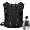 Generico Gilet Di Idratazione Per La Corsa,Borsa Traspirante Riflettente,Gilet da Running con Sacca d'Acqua | Per Ciclismo, Escursionismo, Trekking, Campeggio, Uomini, Donne, Adulti, Famiglia E