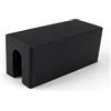 QSTDGVPW 1 Pezzo Supporto Motore Fuoribordo Salva-Specchio di Poppa Supporto Motore per Rimorchio Compatto Cuneo Fuoribordo Materiale in Gomma Montaggio Rapido, 1 Pezzo