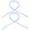 HONITANO Cinturini per Maschera da Snorkeling in Silicone Blu 2pezzi con Fibbie, Soluzione Facile e Veloce per Sostituzione, per Atmosfera Estiva e Attività Subacquee