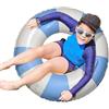 Generico Pool Float Rings - O Shaped Swimming Float, Thickened Anti Rollover Water Play Ring, Durable Inflatable Summer Pool Accessory | Fun Floating Support for Beach Parties and Holidays