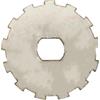 Tufgo Piastra per pressa a ingranaggi, accessorio per mulinello da baitcasting, con corpo in acciaio inossidabile e supporto per interruttore di retromarcia (24,5 x 1,1 mm)
