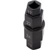 AWEUDNHI Cassette e pignoni 1 pz 17 19 22 24 mm per Moto Ruota Anteriore Posteriore mandrino Esagonale Strumento di rimozione ASSE Adatto per Honda per Kawasaki Corona dentata