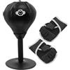 GOOHOCHY Sfera da Boxe Ventosa Regolabile per Allenamento Professionale, Materiale Pu e Spugna, Attrezzo da Boxe per Workout e Casa