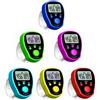 Generic Contatore digitale per le dita, clicker digitale a LED per tracciare i giri, tracker portatile per nuoto, corsa, ciclismo, accessorio domestico portatile con selezione di colori casuali