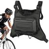 Generic Borsa sul petto anteriore, borsa da corsa da uomo, zaino sportivo per attività all'aperto con guscio rigido | Supporto per telefono da corsa, gilet da corsa da uomo, borsa da petto progettata